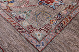 Peshawar Hand Knotted Wool Rug - 4' 11" X 7' 1" - Golden Nile