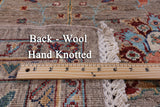Peshawar Hand Knotted Wool Rug - 8' 2" X 11' 6" - Golden Nile