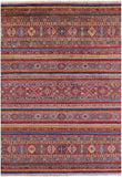 Khorjin Persian Gabbeh Hand Knotted Wool Rug - 8' 2" X 11' 6" - Golden Nile