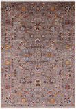 Peshawar Hand Knotted Wool Rug - 6' 11" X 9' 11" - Golden Nile