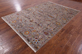 Peshawar Hand Knotted Wool Rug - 6' 11" X 9' 11" - Golden Nile