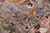 Peshawar Hand Knotted Wool Rug - 6' 11" X 9' 11" - Golden Nile