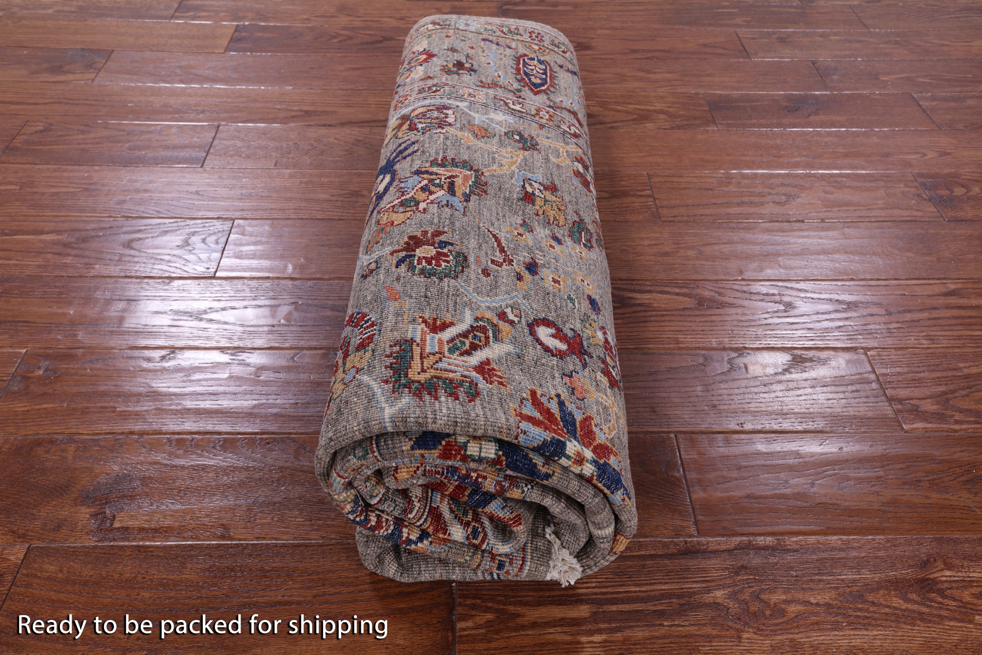 Peshawar Handmade Wool Rug - 5' 11" X 8' 11" - Golden Nile