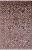 Peshawar Handmade Wool Rug - 5' 11" X 8' 11" - Golden Nile
