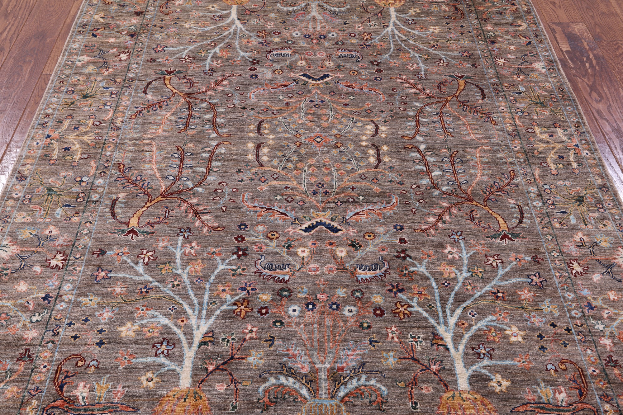 Peshawar Handmade Wool Rug - 5' 3" X 6' 7" - Golden Nile
