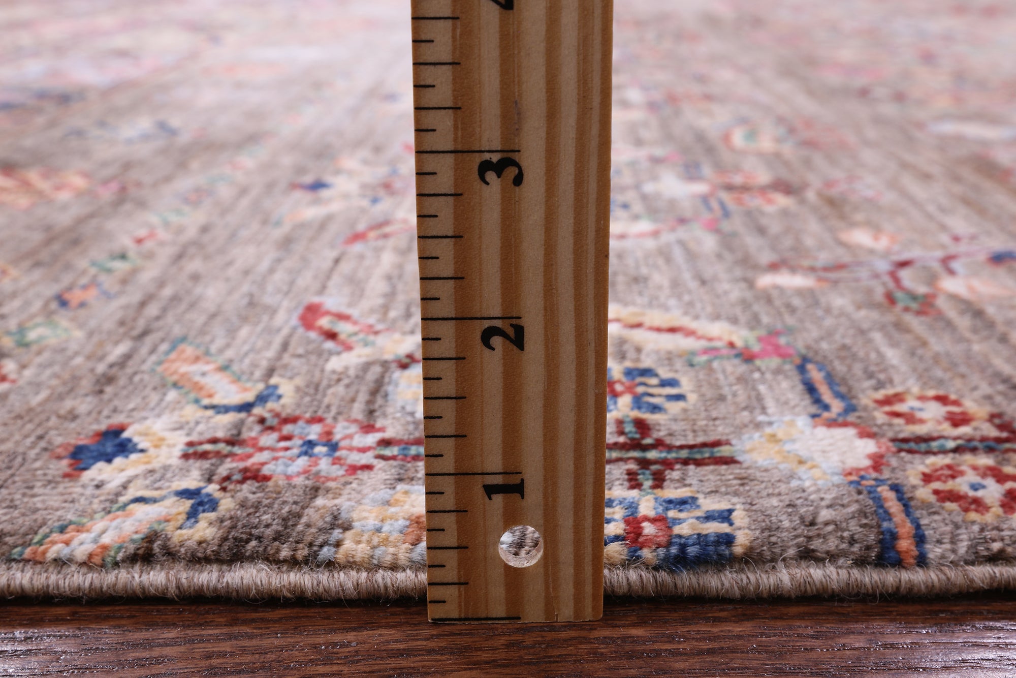 Persian Gabbeh Handmade Wool Rug - 6' 9" X 9' 9" - Golden Nile