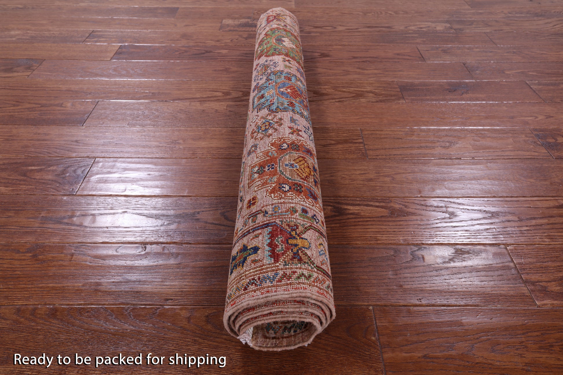 Turkmen Ersari Hand Knotted Wool Rug - 3' 6" X 4' 10" - Golden Nile