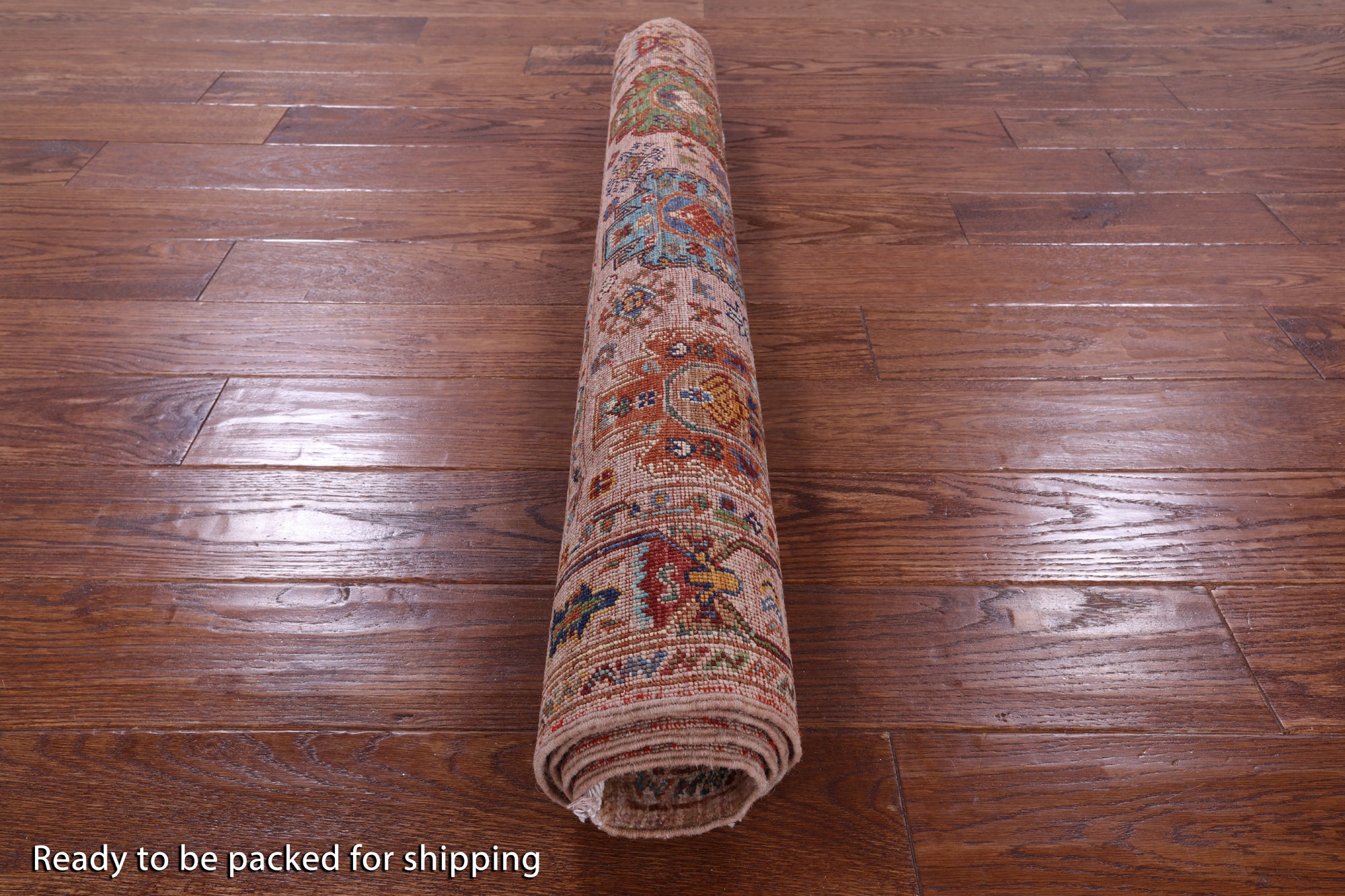 Turkmen Ersari Hand Knotted Wool Rug - 3' 6" X 4' 10" - Golden Nile