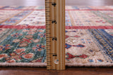 Tribal Persian Gabbeh Hand Knotted Wool Rug - 3' 4" X 4' 10" - Golden Nile
