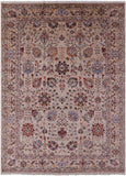 Peshawar Hand Knotted Wool Rug - 8' 3" X 11' 4" - Golden Nile