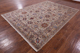 Peshawar Hand Knotted Wool Rug - 8' 3" X 11' 4" - Golden Nile