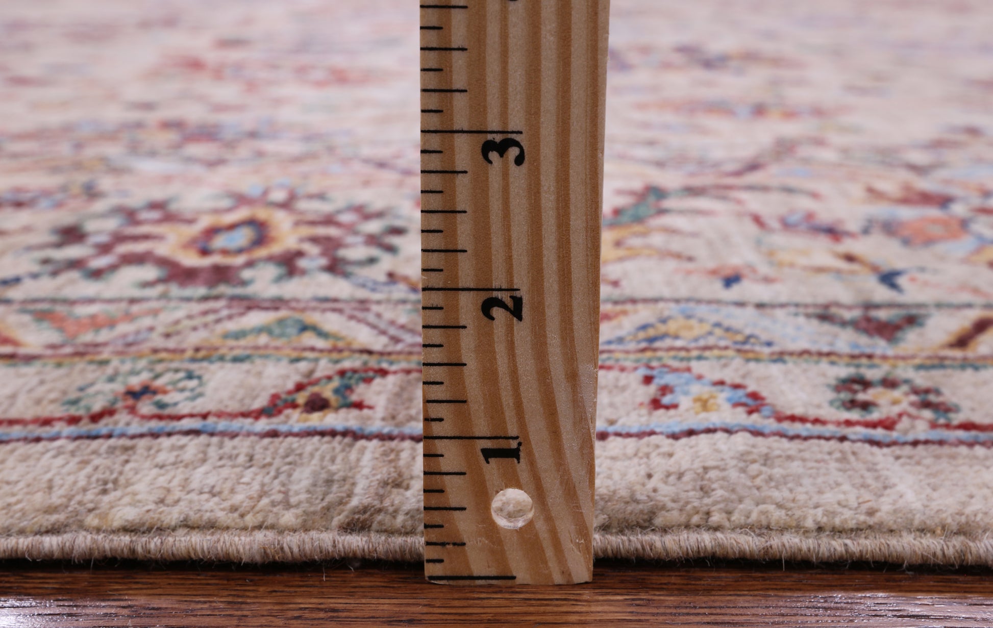Peshawar Hand Knotted Wool Rug - 8' 3" X 11' 4" - Golden Nile