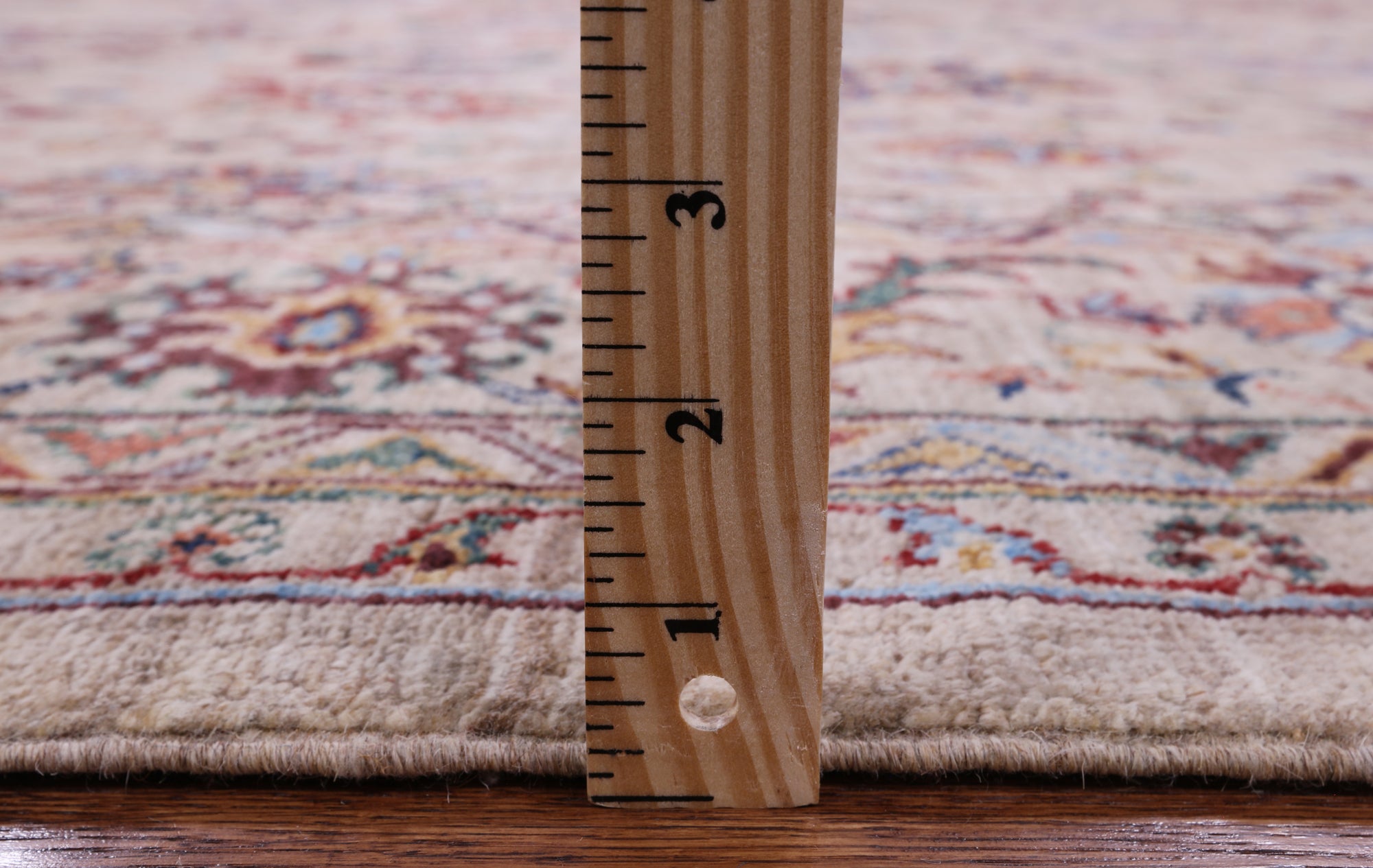 Peshawar Hand Knotted Wool Rug - 8' 3" X 11' 4" - Golden Nile