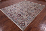 Peshawar Hand Knotted Wool Rug - 8' 2" X 9' 10" - Golden Nile