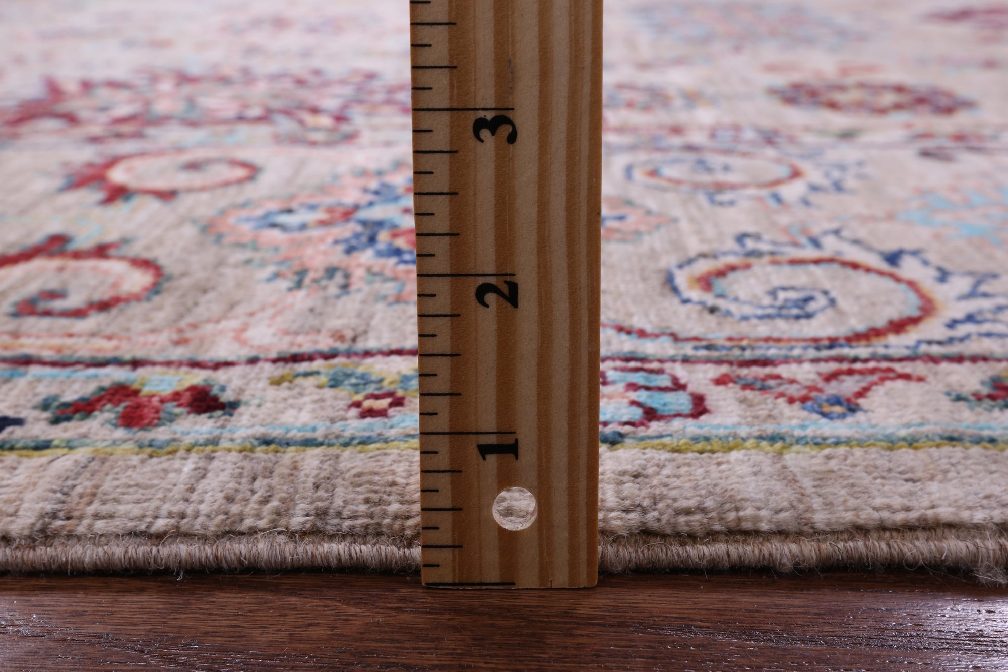 Peshawar Hand Knotted Wool Rug - 8' 2" X 9' 10" - Golden Nile