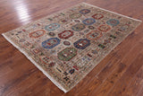Turkmen Ersari Hand Knotted Wool Rug - 5' 10" X 8' 0" - Golden Nile