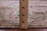 Turkmen Ersari Hand Knotted Wool Rug - 5' 10" X 8' 0" - Golden Nile