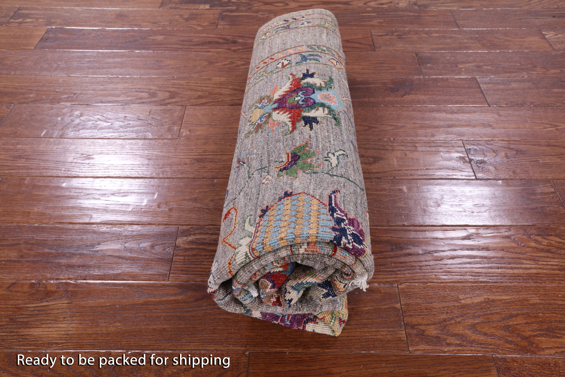 Peshawar Hand Knotted Wool Rug - 5' 1" X 6' 9" - Golden Nile