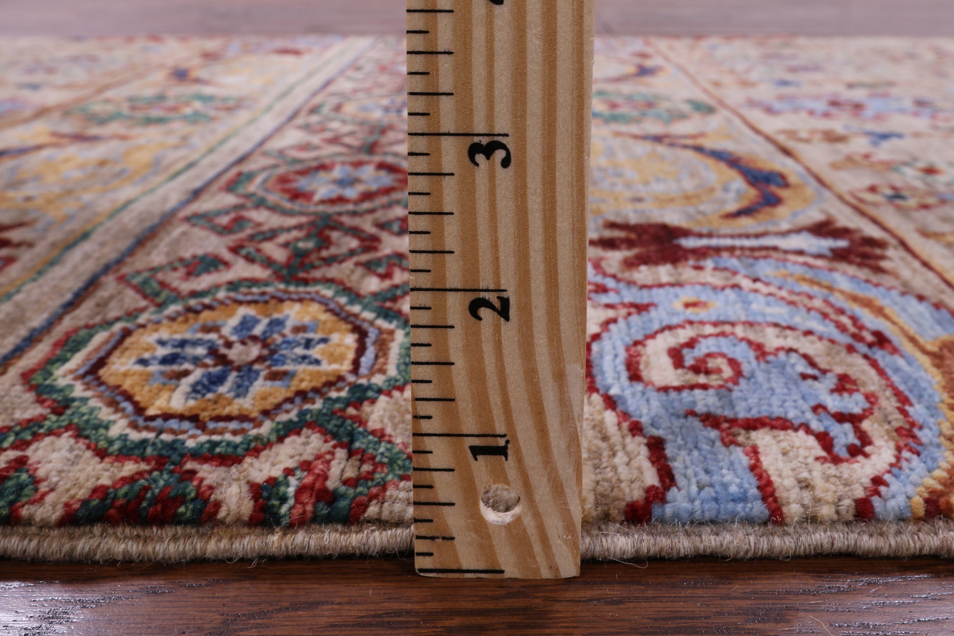 Khorjin Persian Gabbeh Handmade Wool Runner Rug - 2' 9" X 10' 0" - Golden Nile