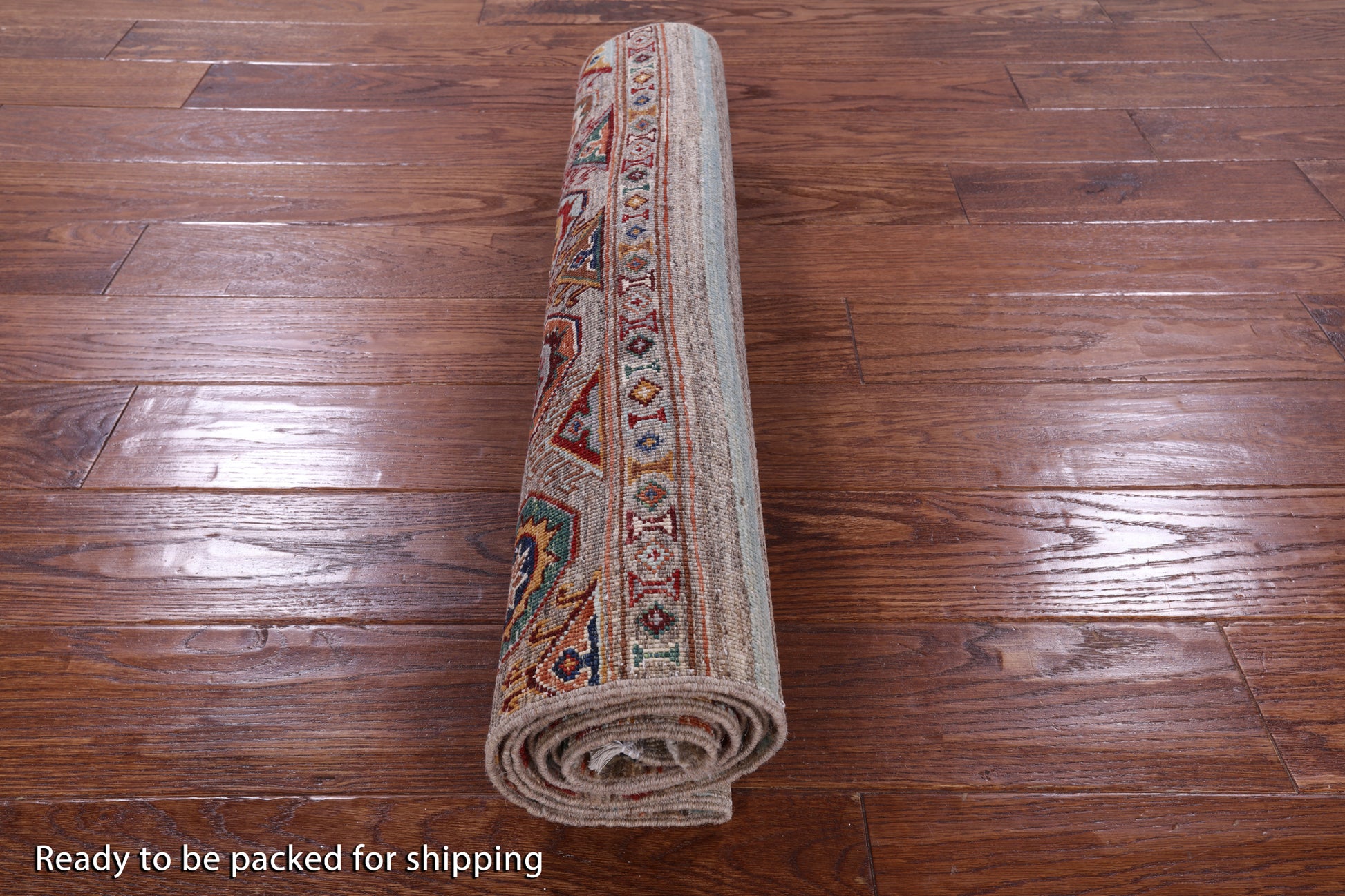 Khorjin Persian Gabbeh Handmade Wool Runner Rug - 2' 8" X 8' 0" - Golden Nile