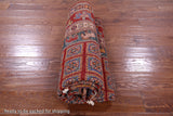 Antiqued Pazyryk Historical Design Hand Knotted Wool Rug - 5' 0" X 6' 9" - Golden Nile
