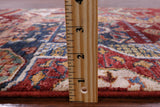 Super Kazak Handmade Wool Runner Rug - 2' 10" X 8' 4" - Golden Nile