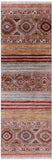 Khorjin Persian Gabbeh Handmade Wool Runner Rug - 2' 9" X 8' 1" - Golden Nile