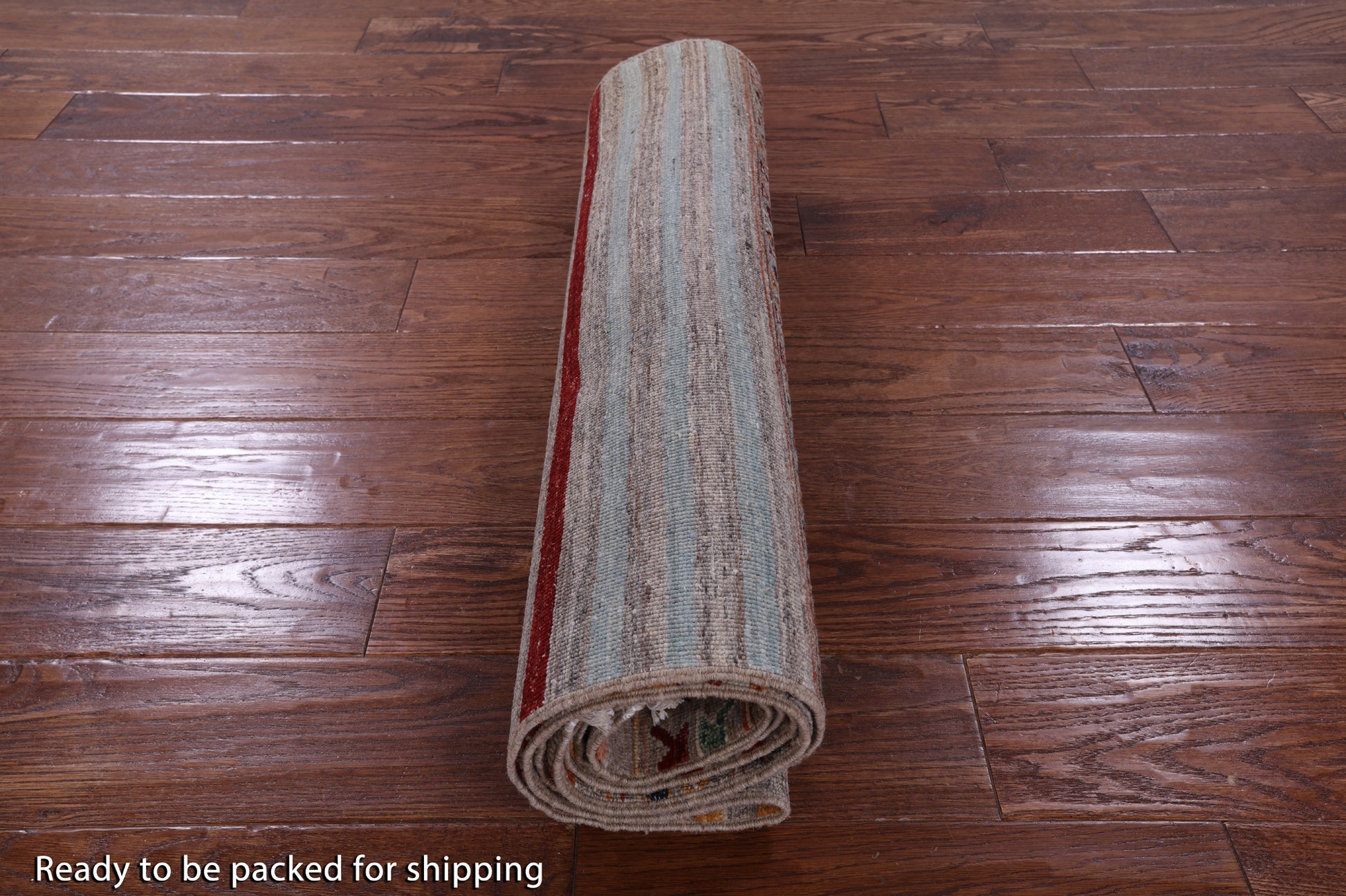 Khorjin Persian Gabbeh Handmade Wool Runner Rug - 2' 9" X 8' 1" - Golden Nile