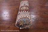 Turkmen Ersari Hand Knotted Wool Rug - 6' 11" X 9' 10" - Golden Nile