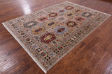 Turkmen Ersari Hand Knotted Wool Rug - 6' 11" X 9' 10" - Golden Nile