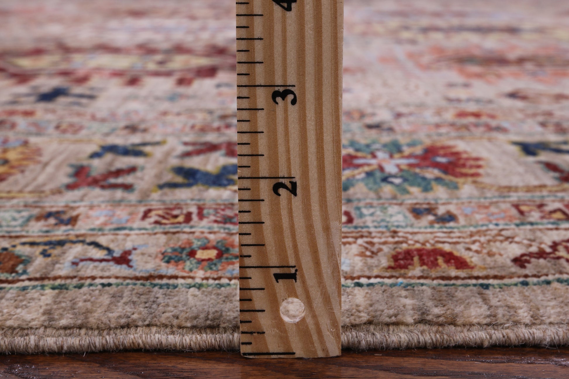 Turkmen Ersari Hand Knotted Wool Rug - 6' 11" X 9' 10" - Golden Nile