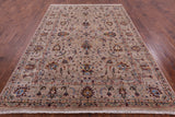 Peshawar Hand Knotted Wool Rug - 6' 11" X 9' 9" - Golden Nile