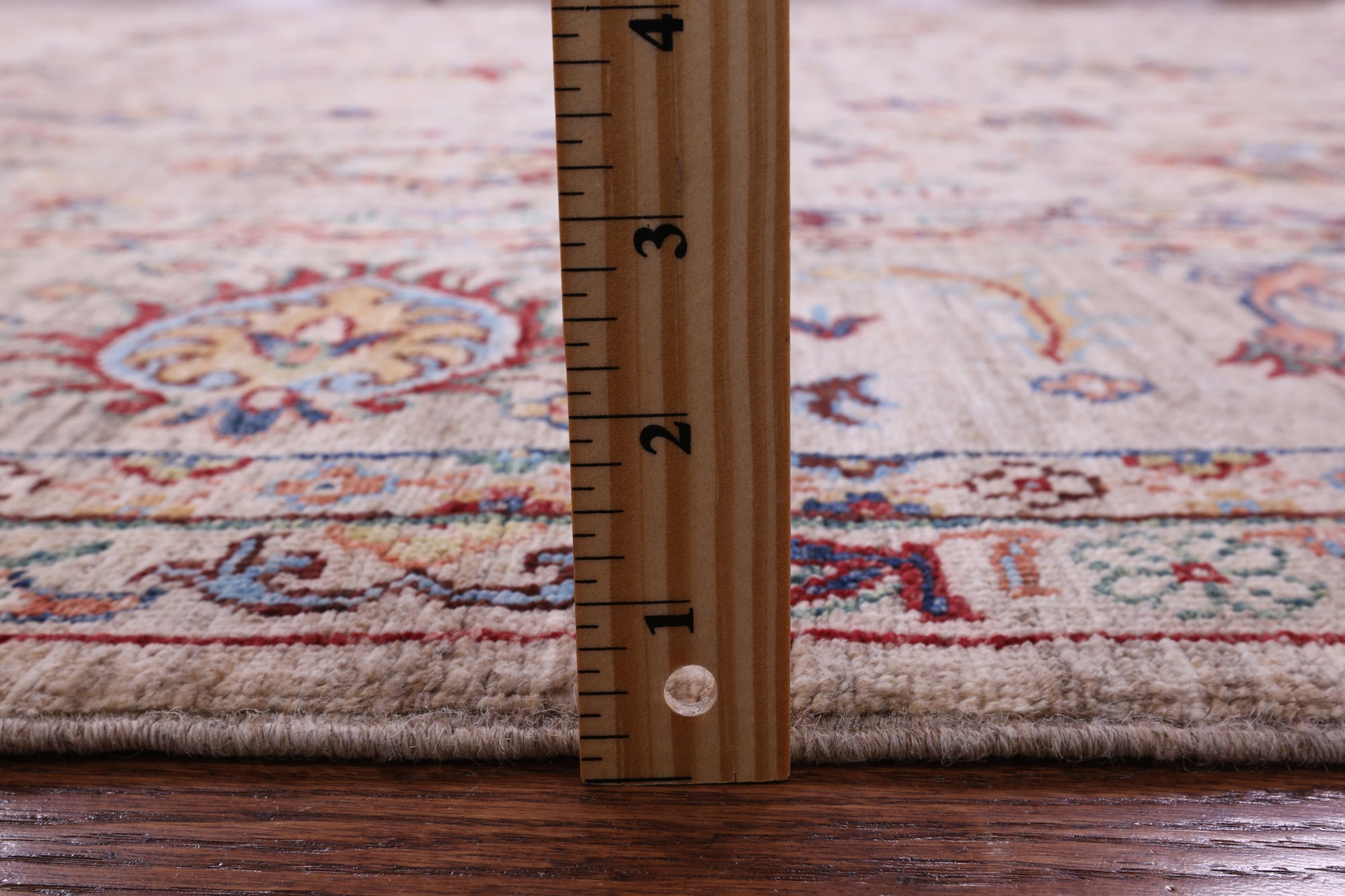 Peshawar Hand Knotted Wool Rug - 6' 11" X 9' 9" - Golden Nile