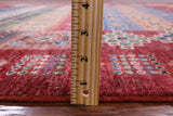Tribal Persian Gabbeh Hand Knotted Wool Rug - 5' 10" X 8' 1" - Golden Nile