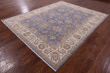 Peshawar Hand Knotted Wool Rug - 8' 0" X 9' 11" - Golden Nile