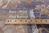 Peshawar Hand Knotted Wool Rug - 8' 0" X 9' 11" - Golden Nile