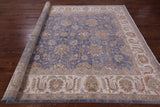 Peshawar Hand Knotted Wool Rug - 8' 0" X 9' 11" - Golden Nile
