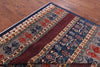 Tribal Persian Gabbeh Handmade Wool Rug - 8' 2" X 9' 8" - Golden Nile