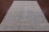 Tribal Persian Gabbeh Handmade Wool Rug - 7' 9" X 9' 8" - Golden Nile