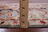 Persian Tabriz Hand Knotted Wool Runner Rug - 2' 7" X 9' 9" - Golden Nile