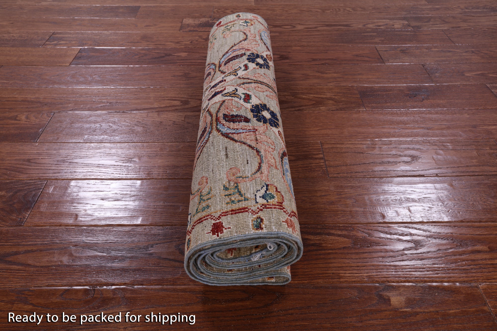Persian Tabriz Hand Knotted Wool Runner Rug - 2' 7" X 9' 9" - Golden Nile