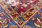 Persian Fine Serapi Hand Knotted Wool Rug - 6' 10" X 9' 9" - Golden Nile