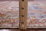 Turkmen Ersari Hand Knotted Wool Rug - 5' 0" X 6' 8" - Golden Nile