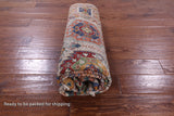 Turkmen Ersari Hand Knotted Wool Rug - 5' 0" X 6' 8" - Golden Nile