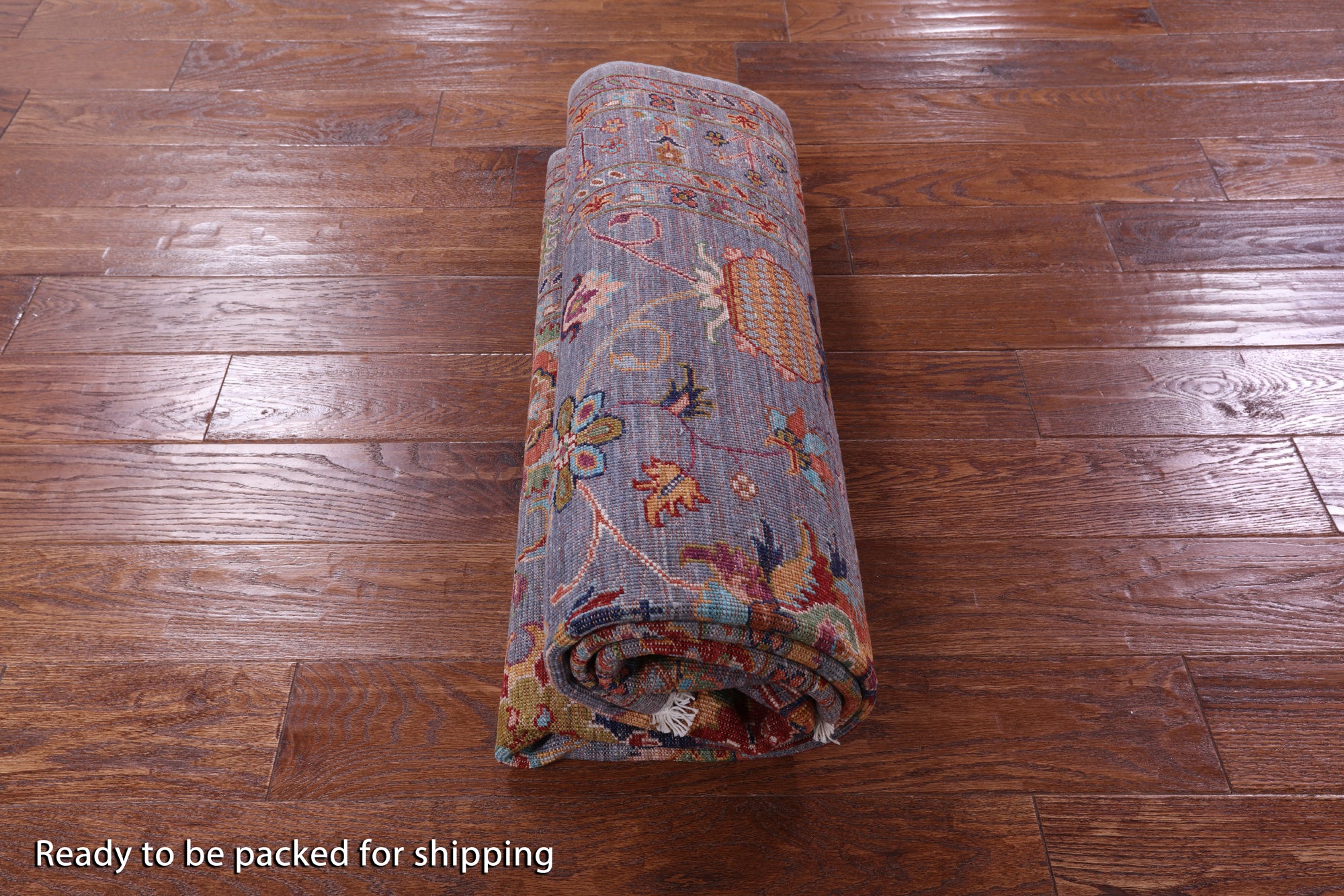Peshawar Hand Knotted Wool Rug - 5' 1" X 6' 11" - Golden Nile
