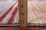 Khorjin Persian Gabbeh Hand Knotted Wool Rug - 2' 8" X 4' 0" - Golden Nile