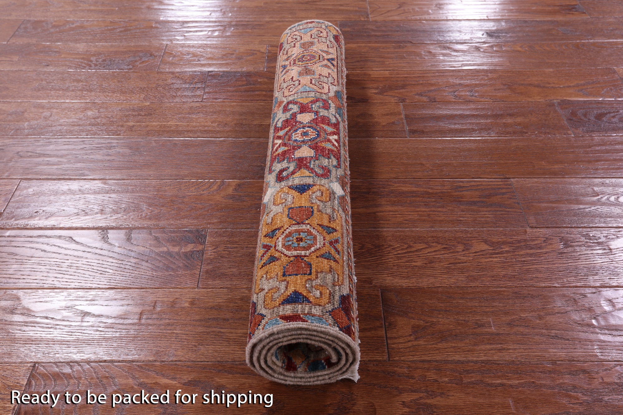 Khorjin Persian Gabbeh Hand Knotted Wool Rug - 2' 8" X 4' 0" - Golden Nile