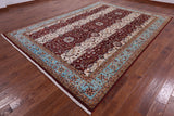 Persian Fine Serapi Hand Knotted Wool Rug - 8' 10" X 12' 2" - Golden Nile