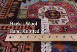 Brown Turkmen Ersari Hand Knotted Wool Rug - 6' 7" X 10' 1" - Golden Nile