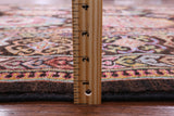 Brown Turkmen Ersari Hand Knotted Wool Rug - 6' 7" X 10' 1" - Golden Nile